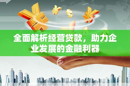 海淀全面解析经营贷款，助力企业发展的金融利器