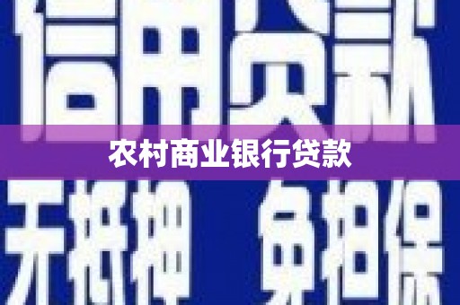 海淀农村商业银行贷款