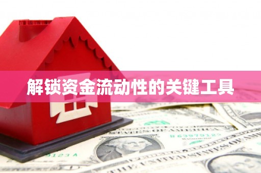 海淀解锁资金流动性的关键工具