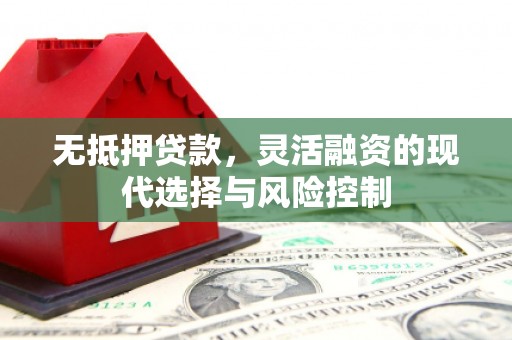 海淀无抵押贷款，灵活融资的现代选择与风险控制