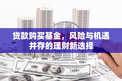 海淀贷款购买基金，风险与机遇并存的理财新选择
