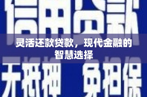 海淀灵活还款贷款，现代金融的智慧选择