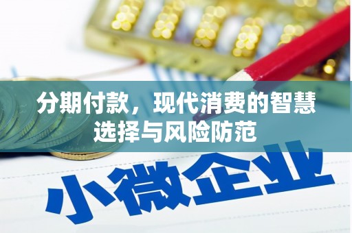 海淀分期付款，现代消费的智慧选择与风险防范