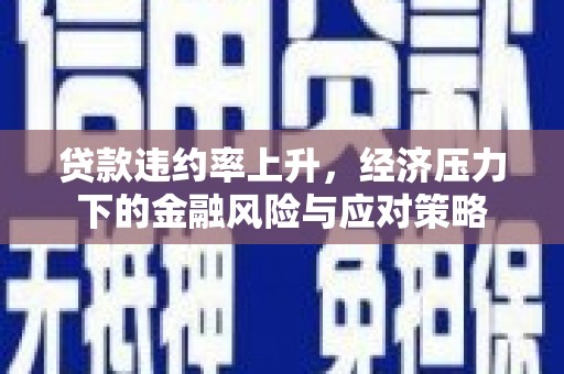 海淀贷款违约率上升，经济压力下的金融风险与应对策略