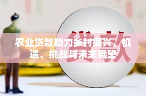 海淀农业贷款助力乡村振兴，机遇、挑战与未来展望