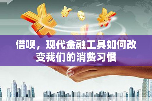 海淀借呗，现代金融工具如何改变我们的消费习惯