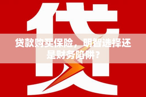 海淀贷款购买保险，明智选择还是财务陷阱？