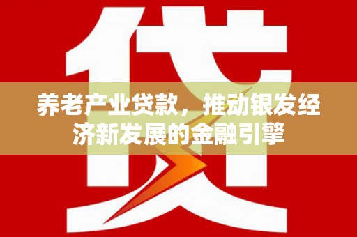 海淀养老产业贷款，推动银发经济新发展的金融引擎