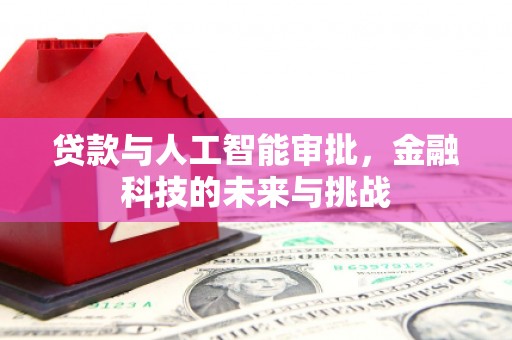 海淀贷款与人工智能审批，金融科技的未来与挑战