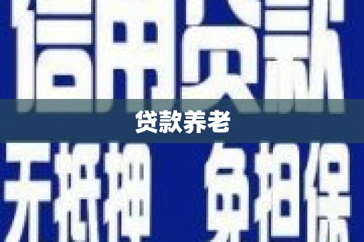 海淀贷款养老