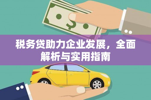 海淀税务贷助力企业发展，全面解析与实用指南