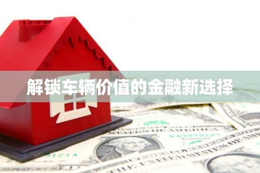 海淀解锁车辆价值的金融新选择