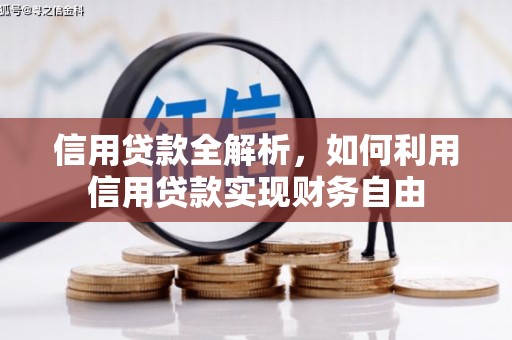 海淀信用贷款全解析，如何利用信用贷款实现财务自由