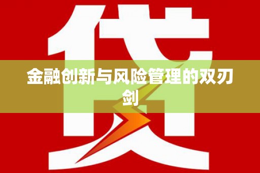 海淀金融创新与风险管理的双刃剑
