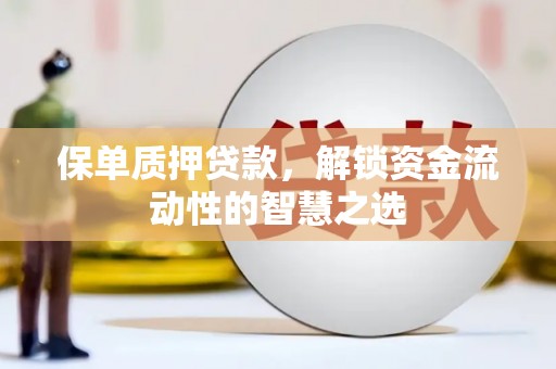 海淀保单质押贷款，解锁资金流动性的智慧之选